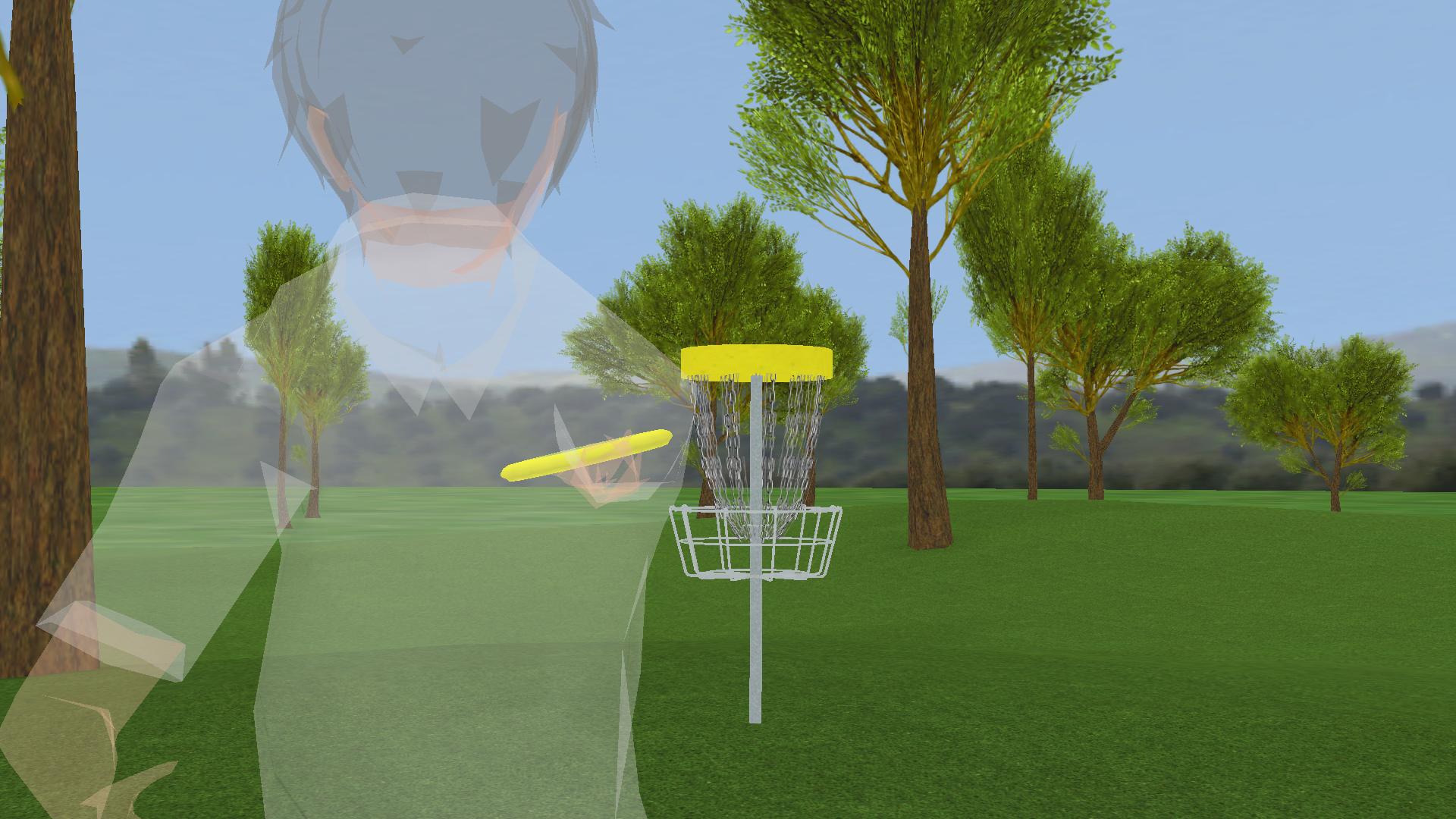 Disc Golf Game Range