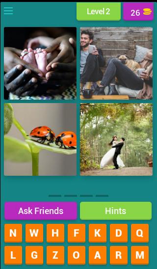 4 Pics Puzzle: estimate Word