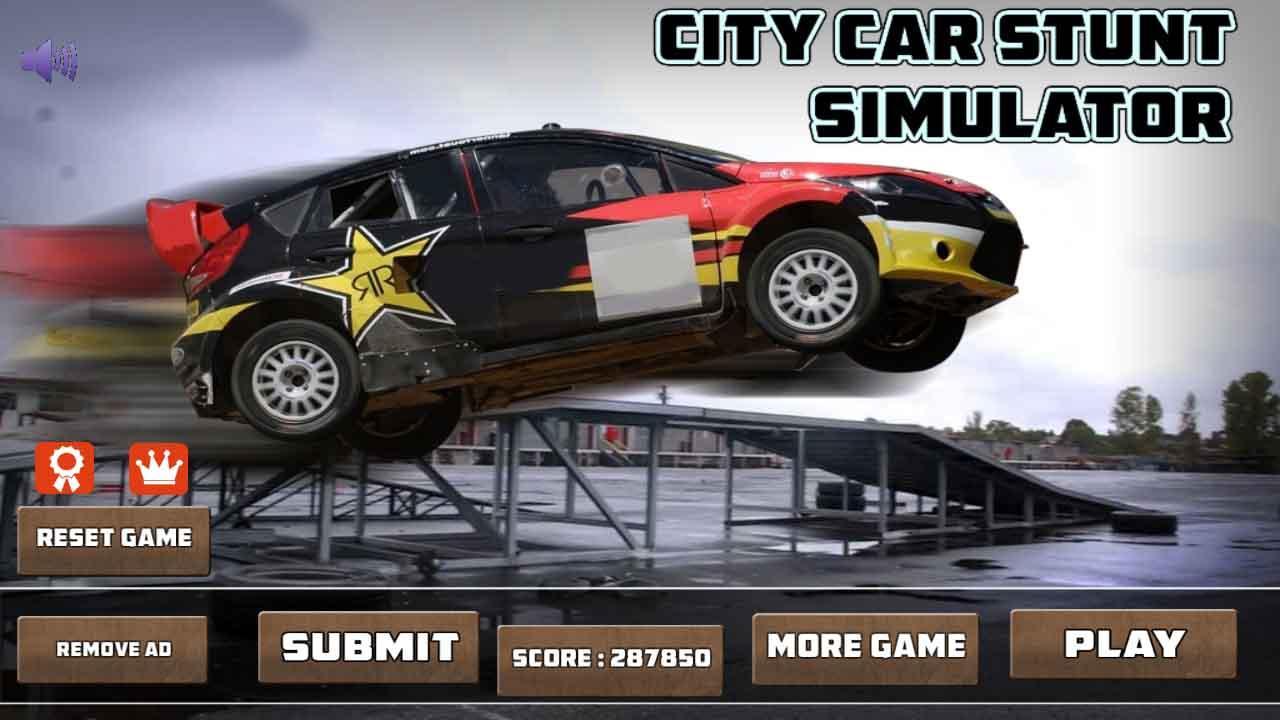 CITY CAR STUNT SIMULATOR