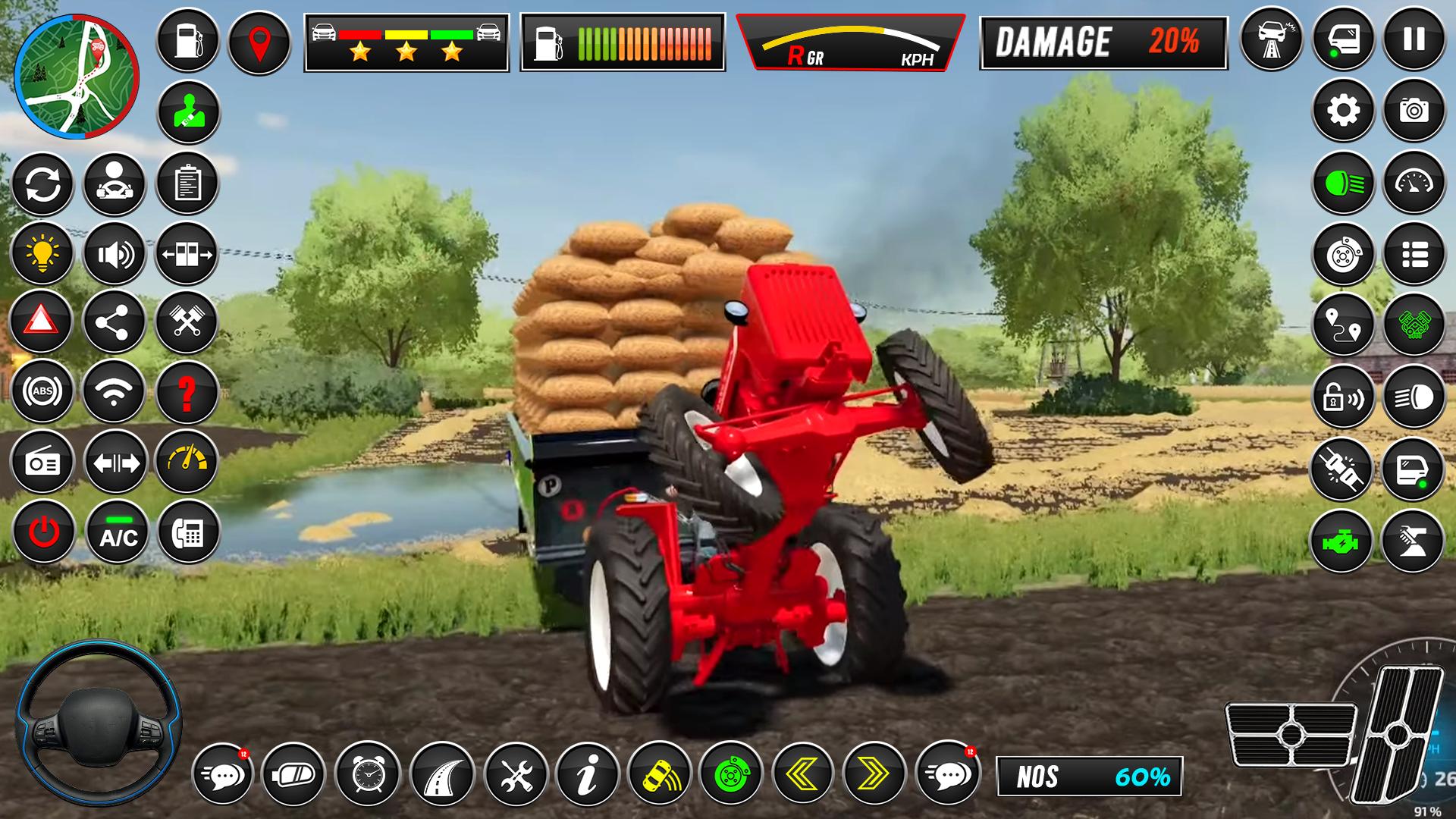 Tractor Games: Farming Game 3D
