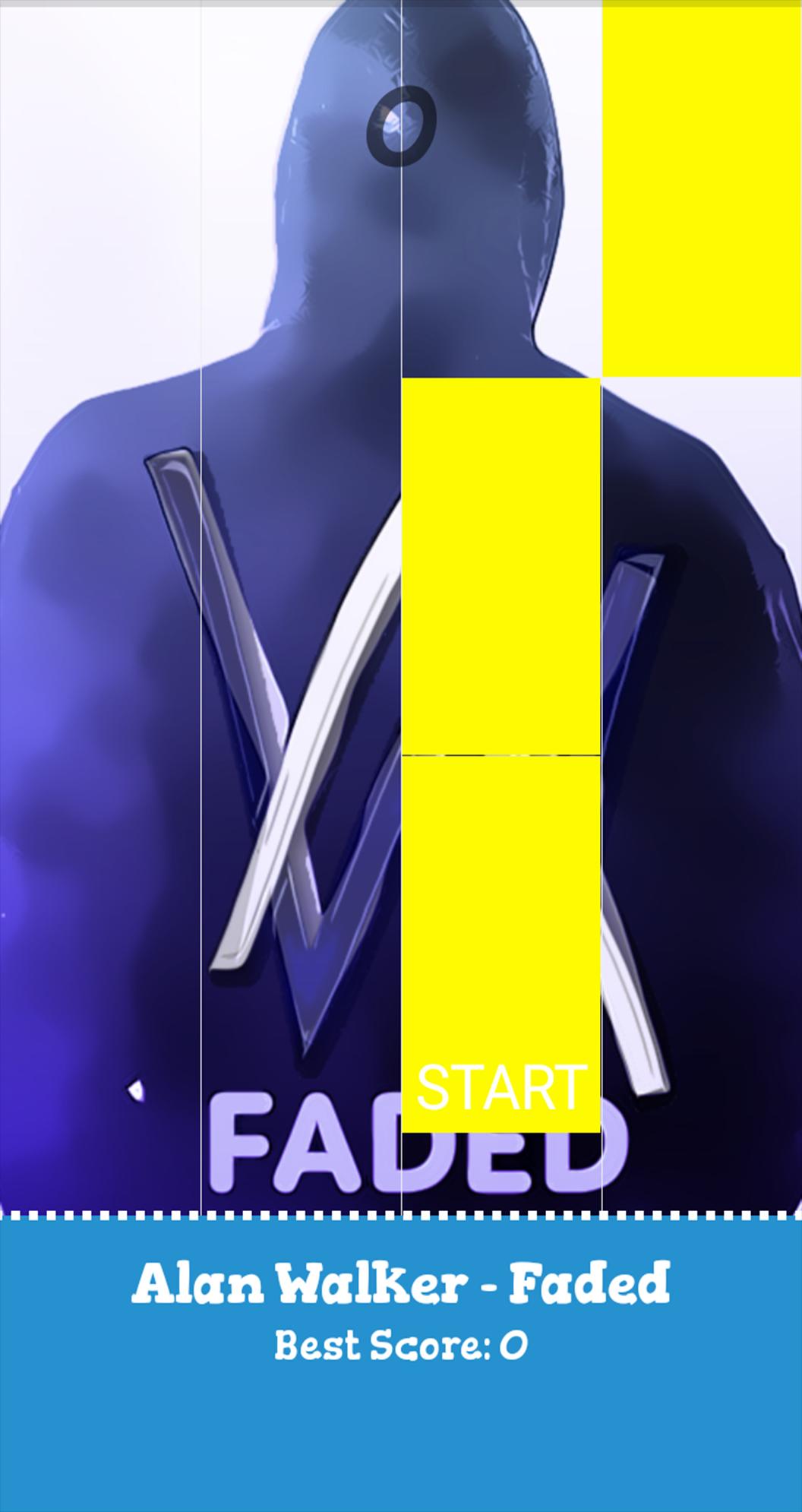 Alan Walker piano tile