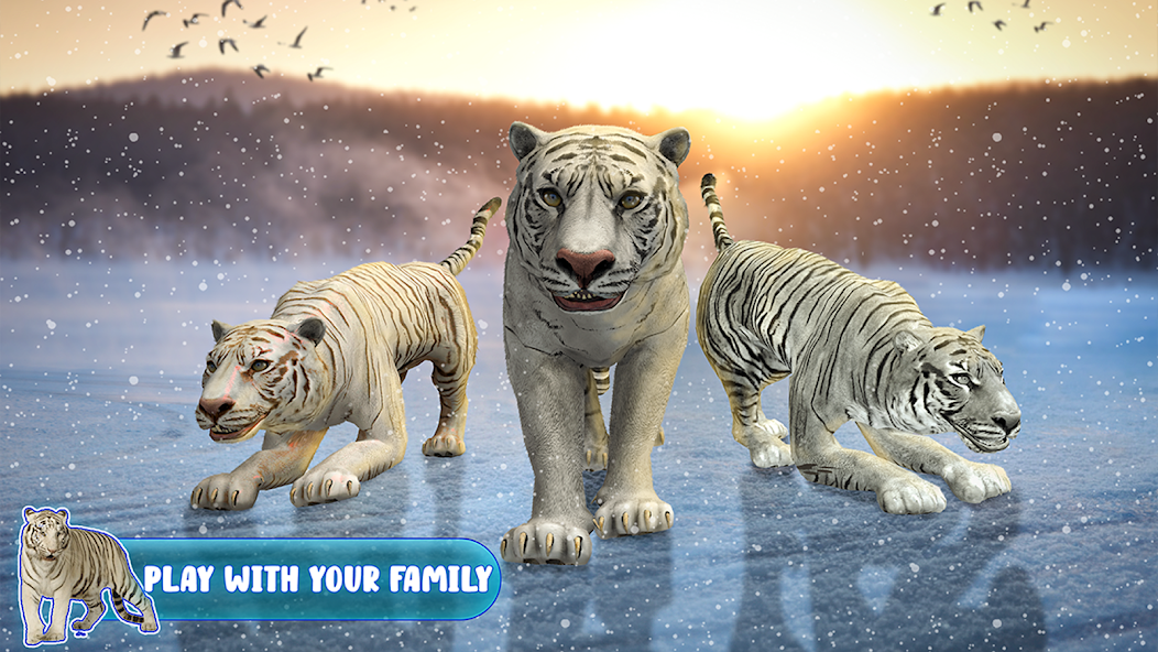Snow Tiger Game Family Survive