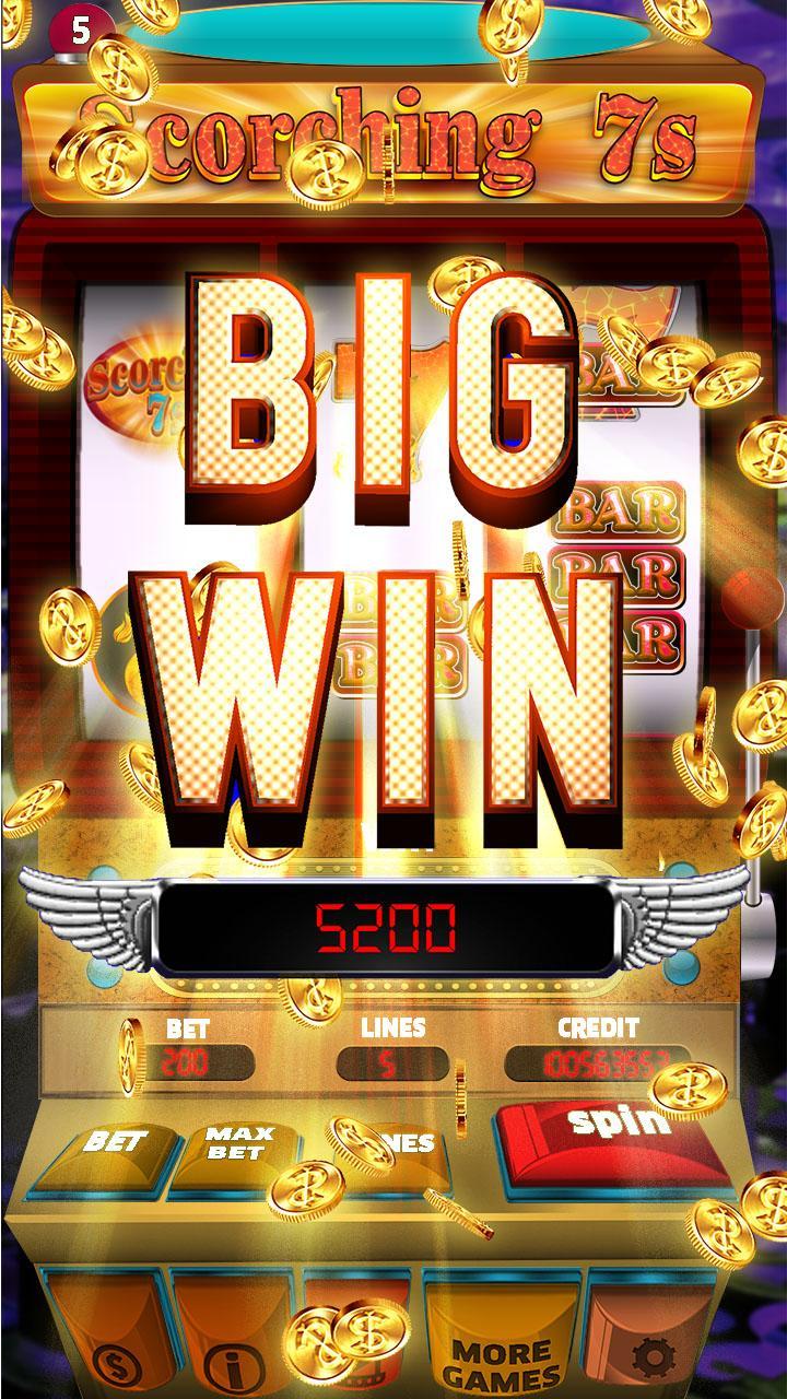 Scorching 7s Slot Machine