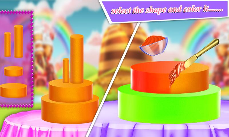 DIY Princess Castle Cake Maker - Kids Cooking Game