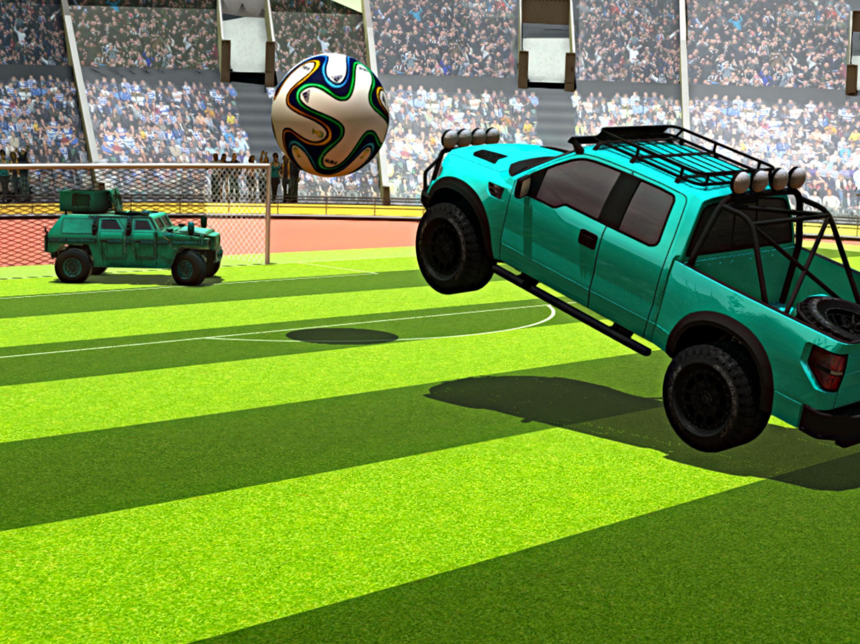 4x4 Car Soccer In Stadium 2016