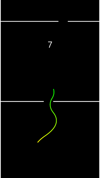Scrolling Snake - Hard Game