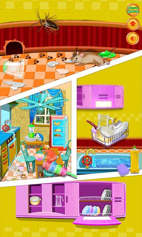 House Kitchen Cleaning