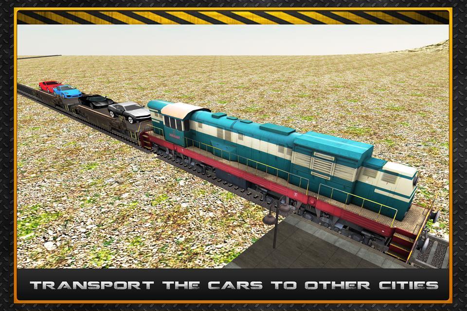 Car Cargo Transporter Train