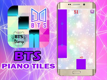 New BTS Piano Tiles