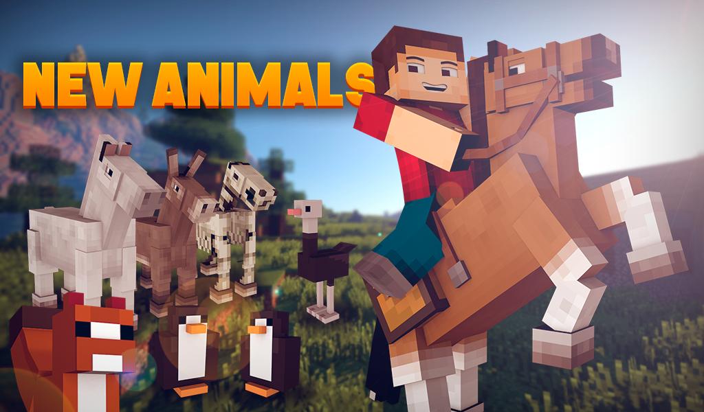 Craftpong animals mod for mcpe