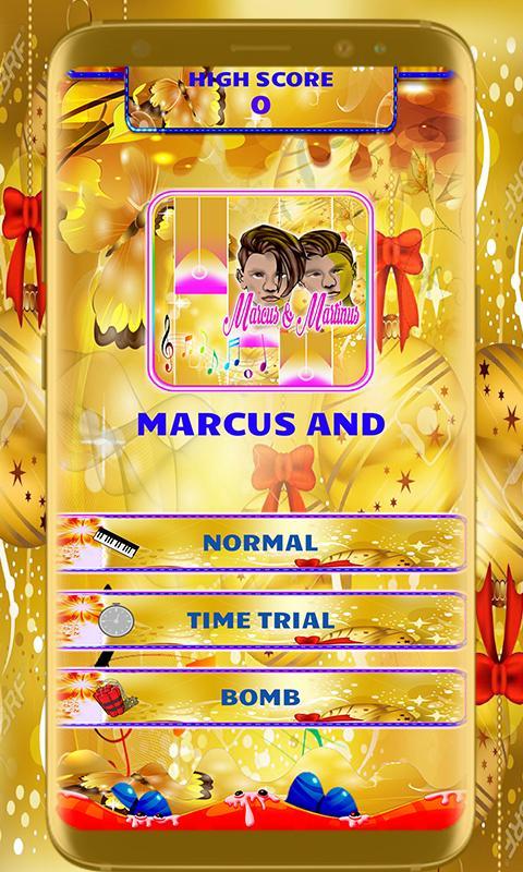 MARCUS MARTINUS Piano Tile Game
