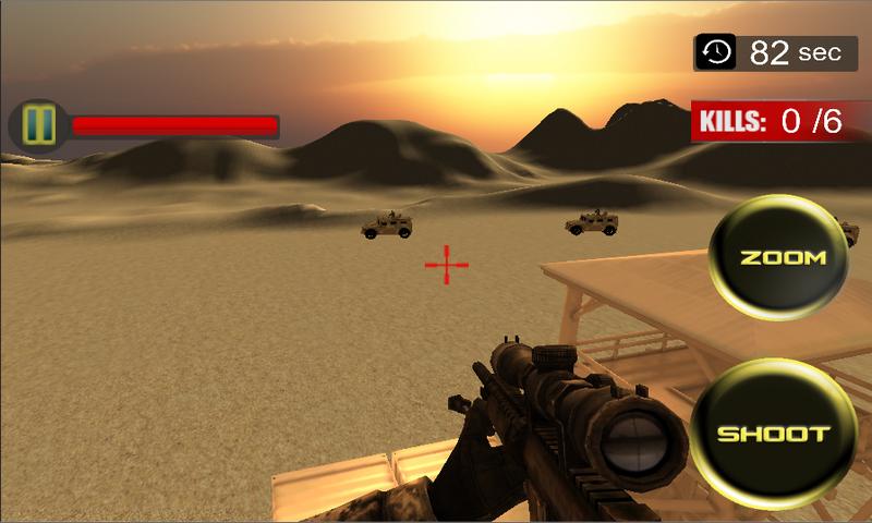 Lone Commando Desert Sniper 3D