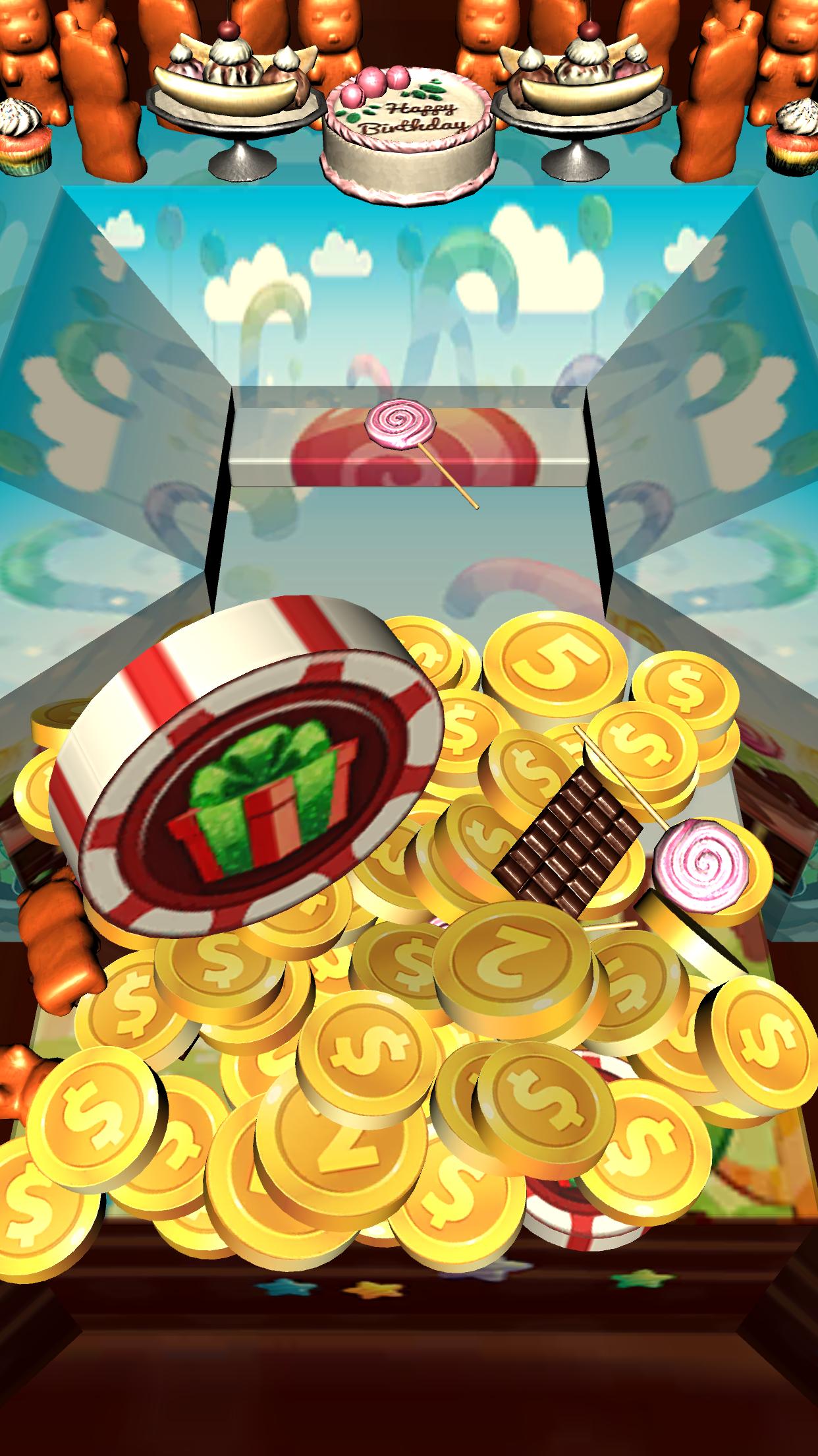 Candy Coins Dozer: Pusher Game