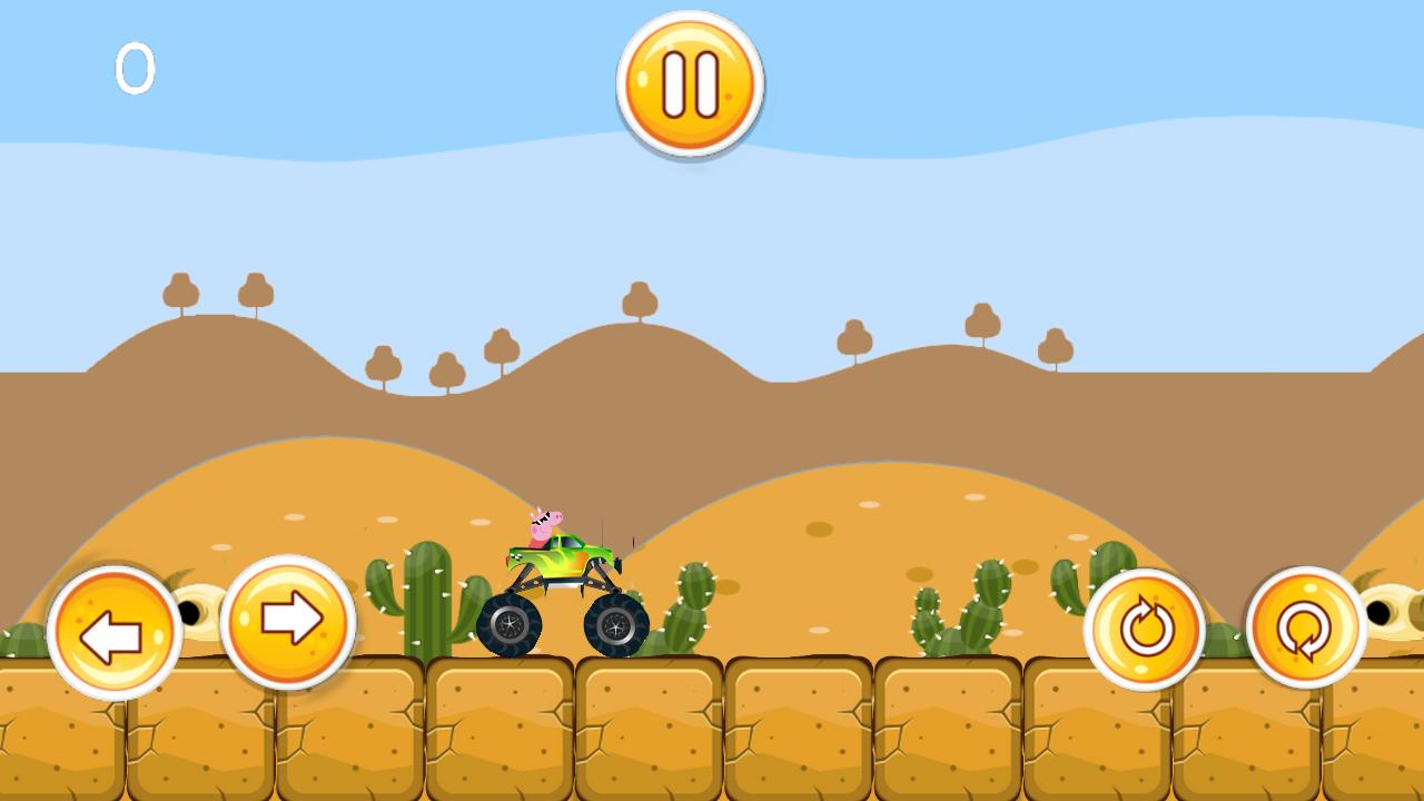 Peppie Pig Hill Climb Race