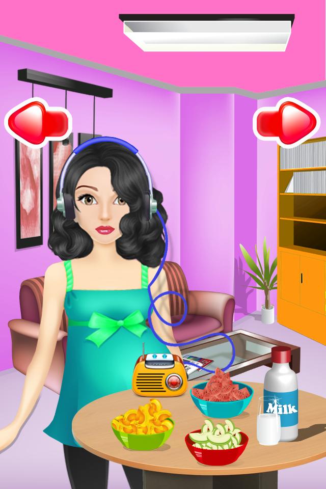 Caesarean birth girls games