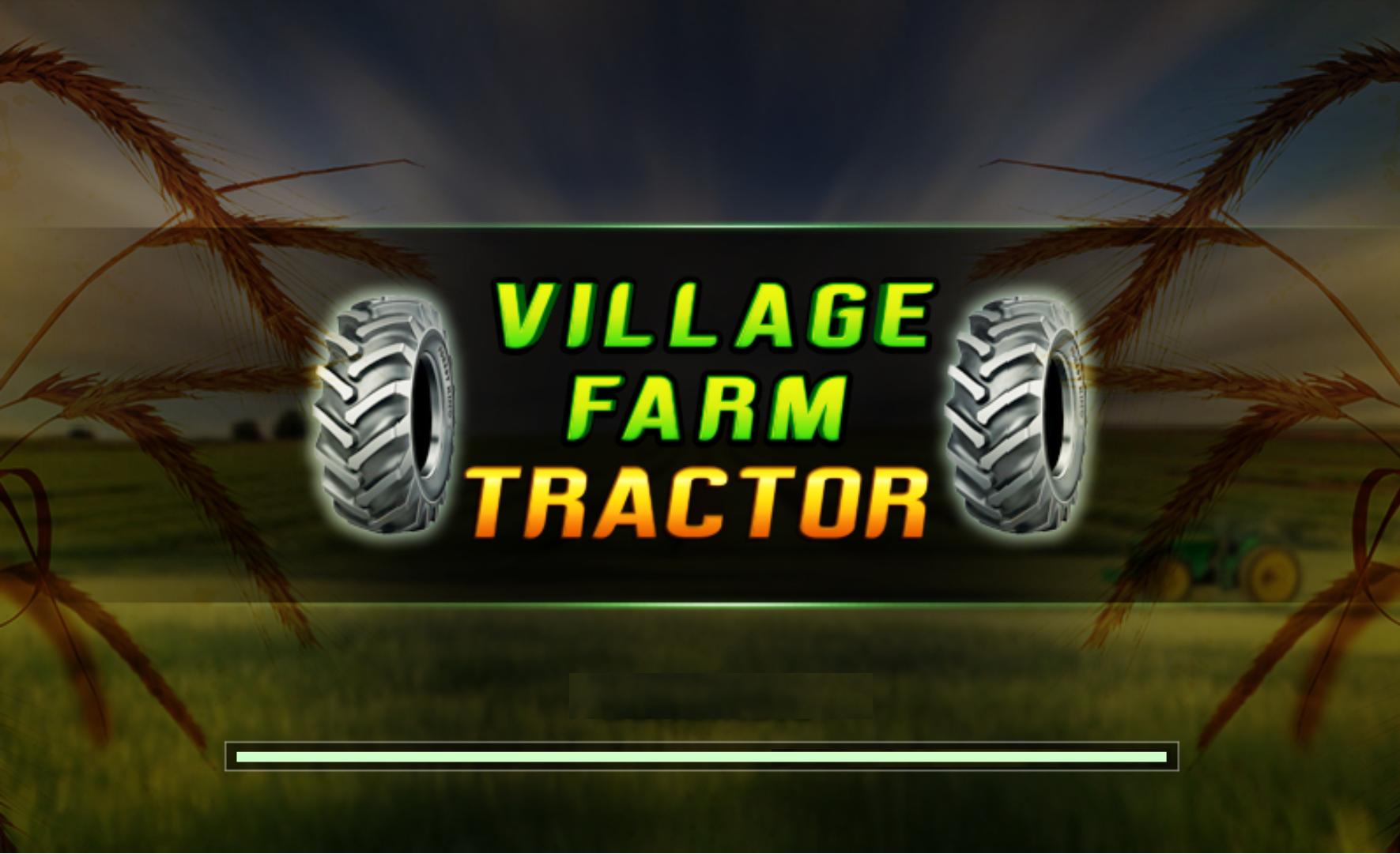 Village Farm Tractor Drive Sim