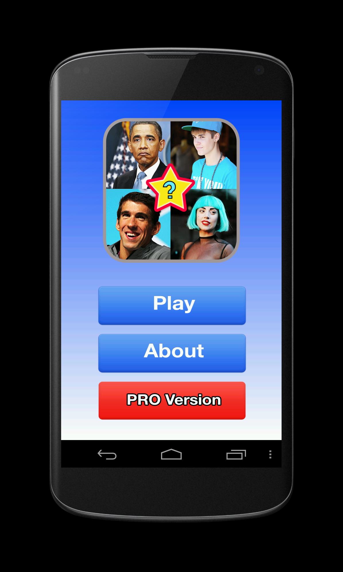 Famous Faces - Celebrity Quiz