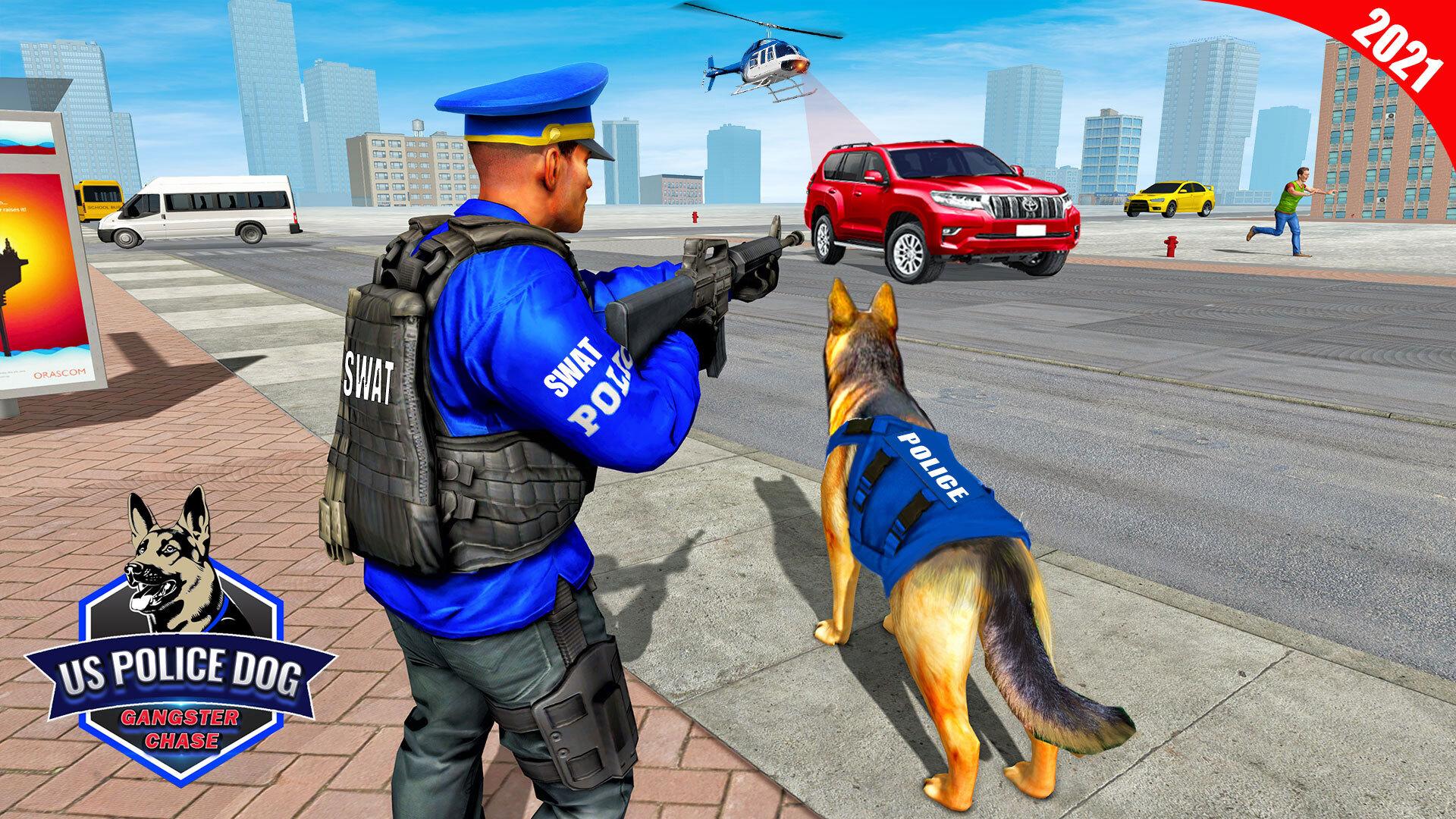 US Police Dog Crime Chase Game