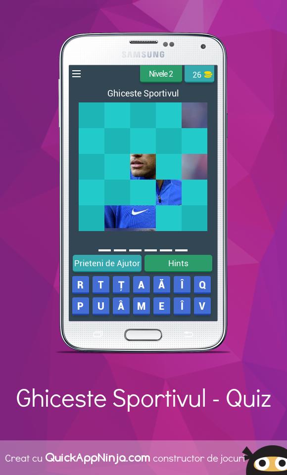 Ghiceste Sportivul - Quiz