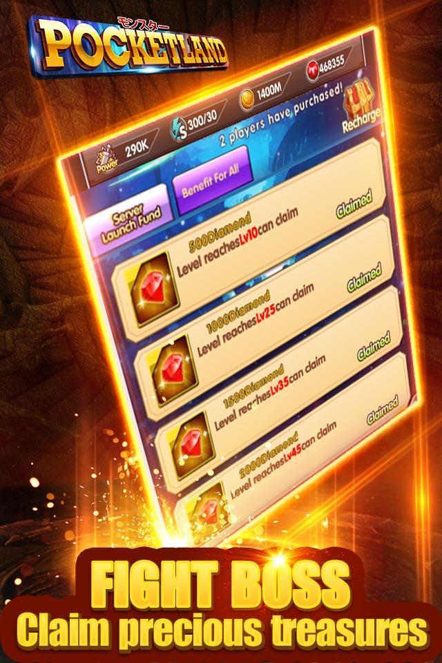 PocketLand- Mega Monsters