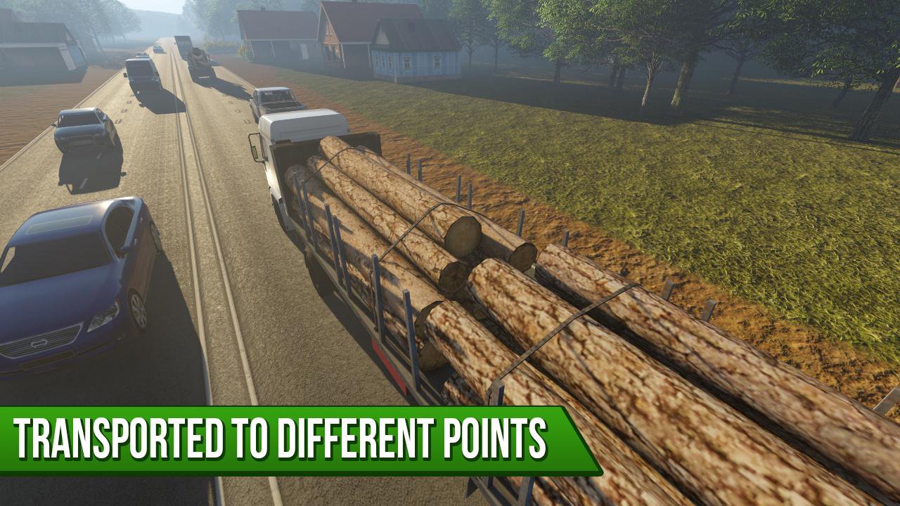 Timber Truck Simulator FREE