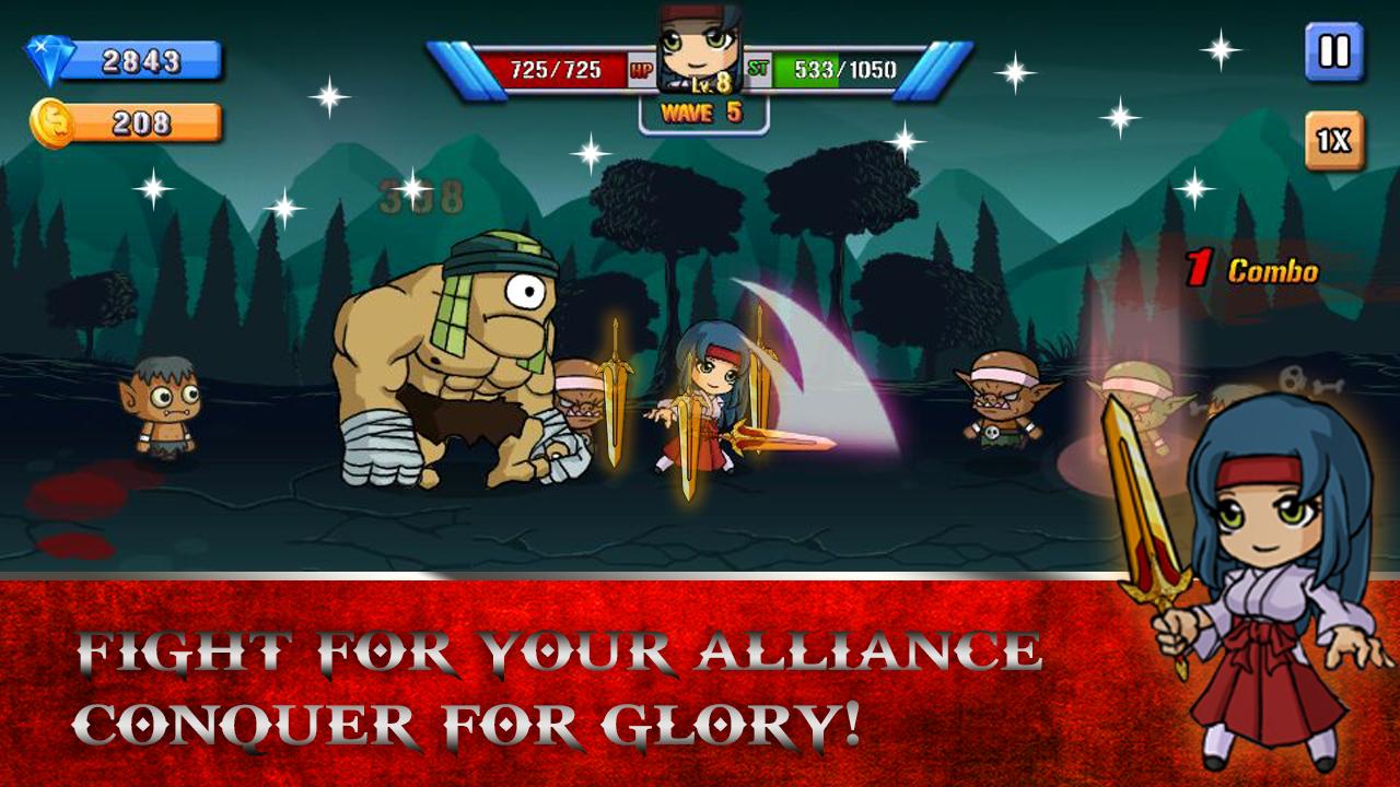 Monster Rush : Brave Demon Revenge