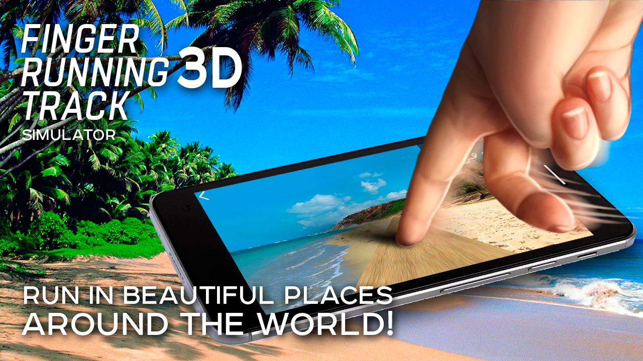 Finger Running Track 3D