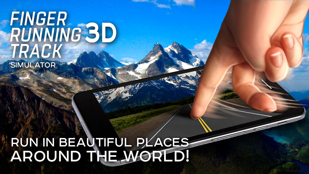 Finger Running Track 3D
