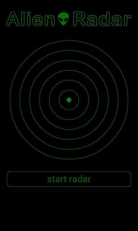 Alien Radar Simulation