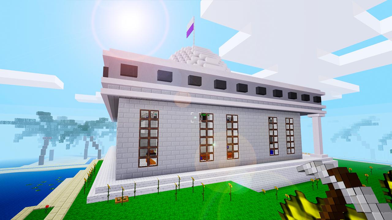 Craft 3d Block PvP Arena Building Simulator Game