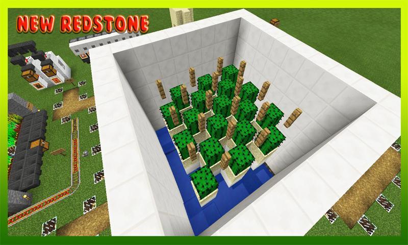 Redstone Farm. Map for Minecraft