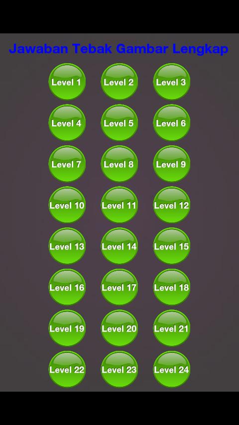 Jawaban Tebak Gambar Lengkap