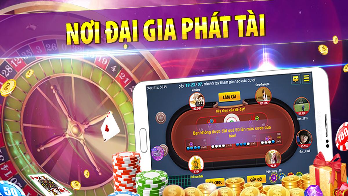 Game bai doi thuong, danh bai doi thuong, xoc dia