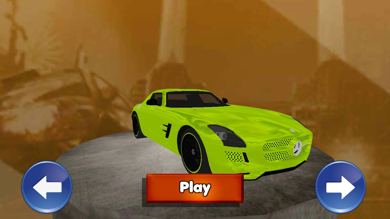 City Street Car Driving