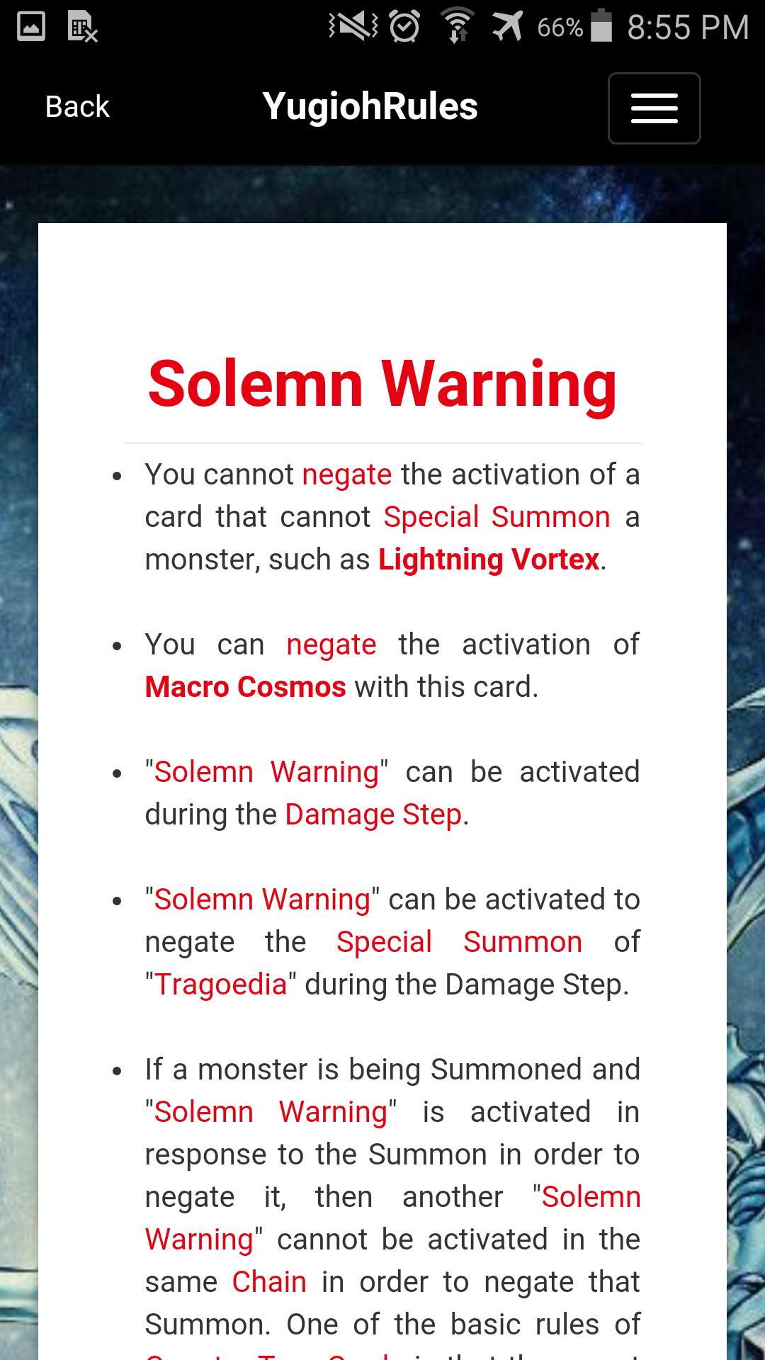 Yugirules [Card Rulings]