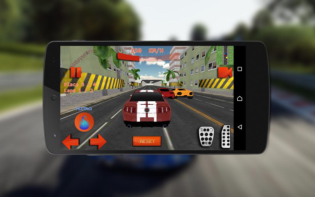 City Car Racing 3d Turbo Fast