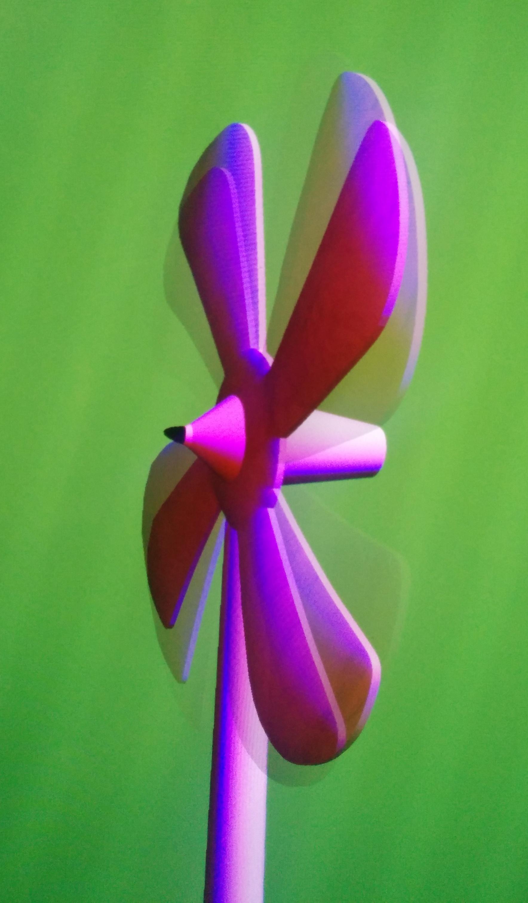 Toddler Pocket Touch Fan Spin