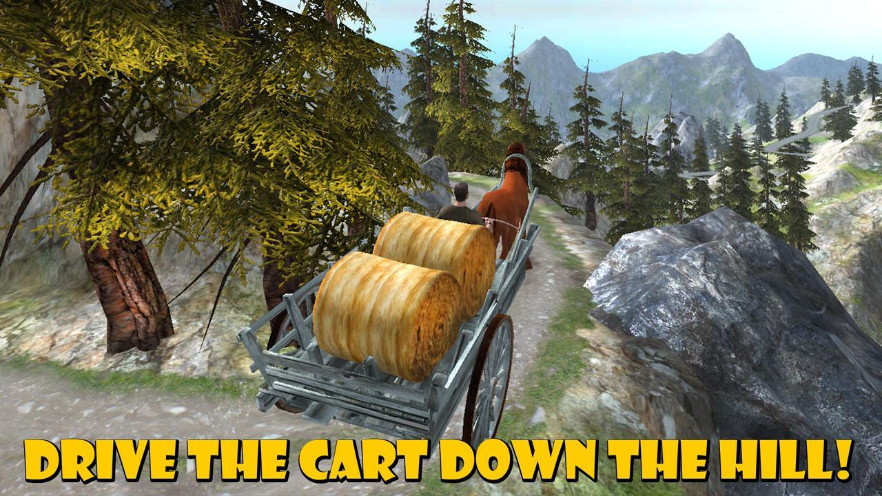 Farm Horse Carriage Driver