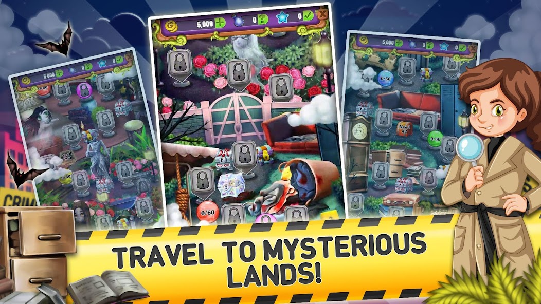 Mahjong Scenes: Mystery Cases