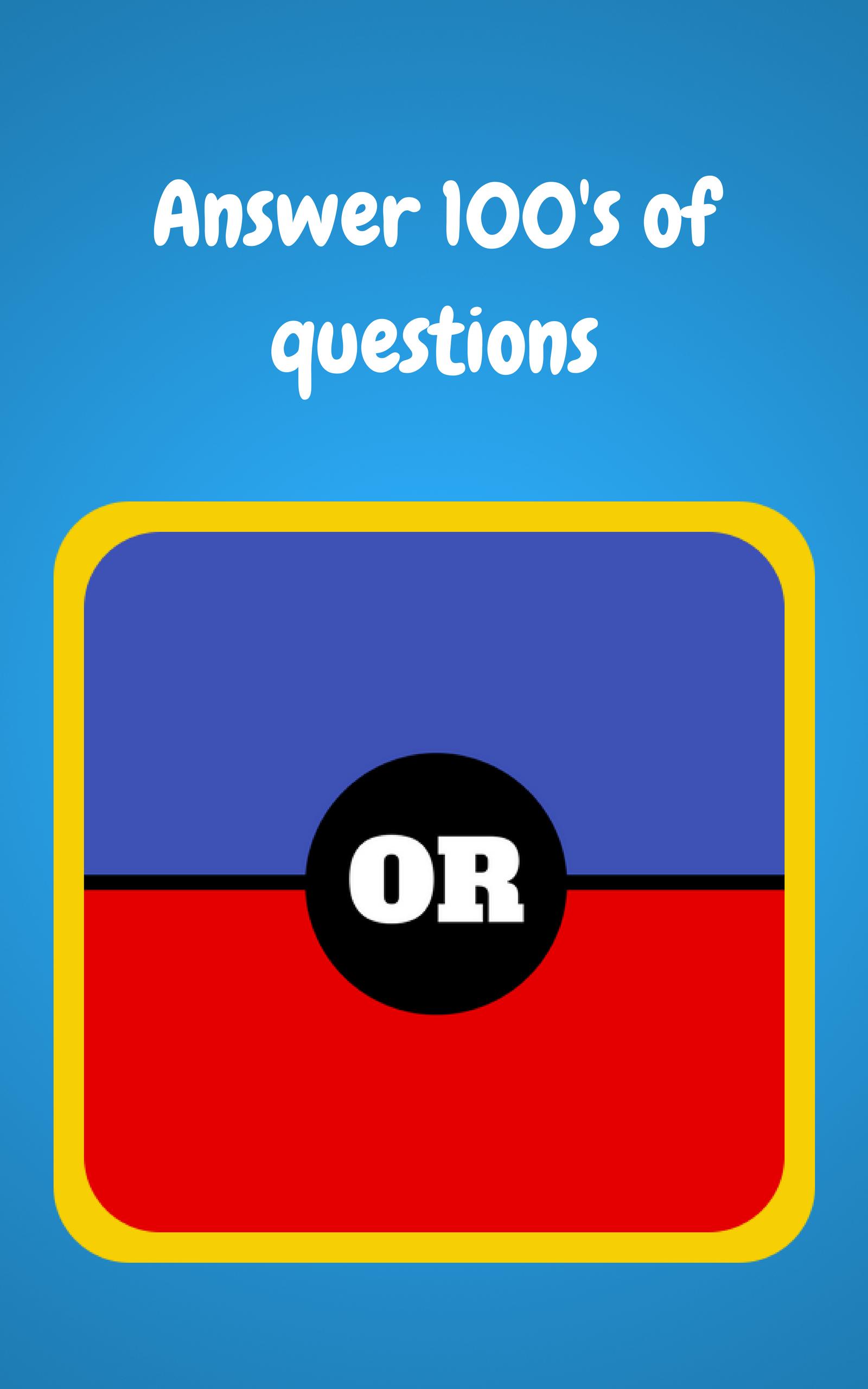 Would You Rather? - Free