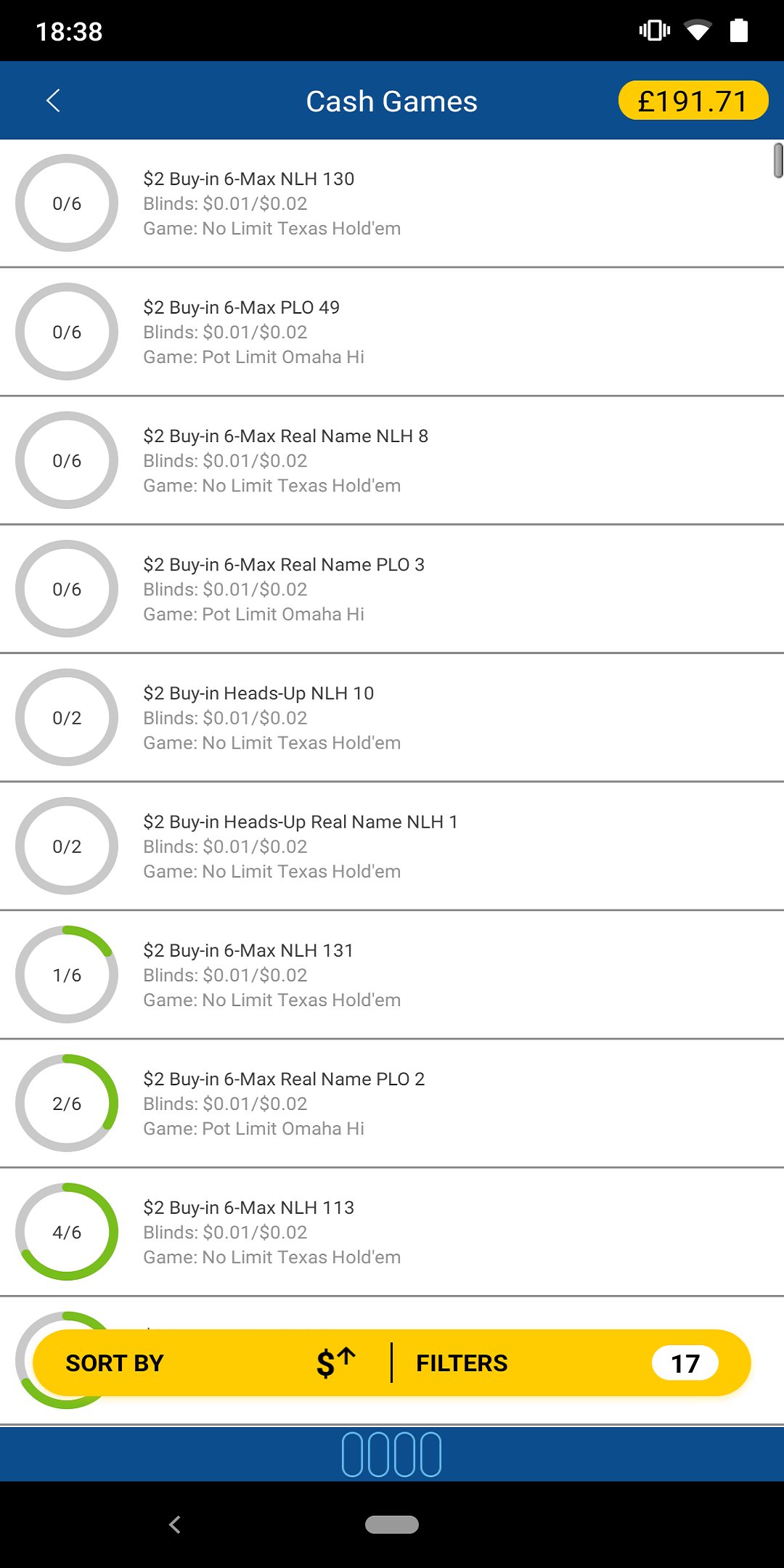 Coral Poker - Real Money Poker