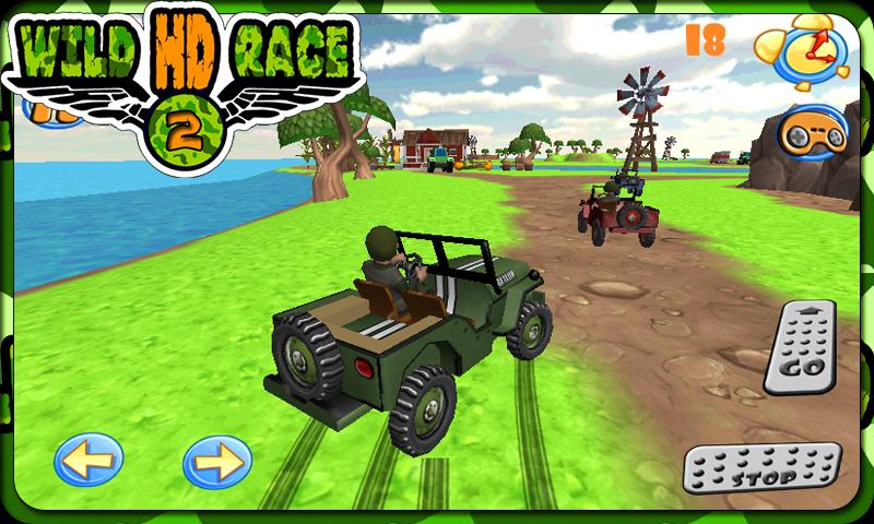 Wild Race Cars 2 Jeep Rally 3D