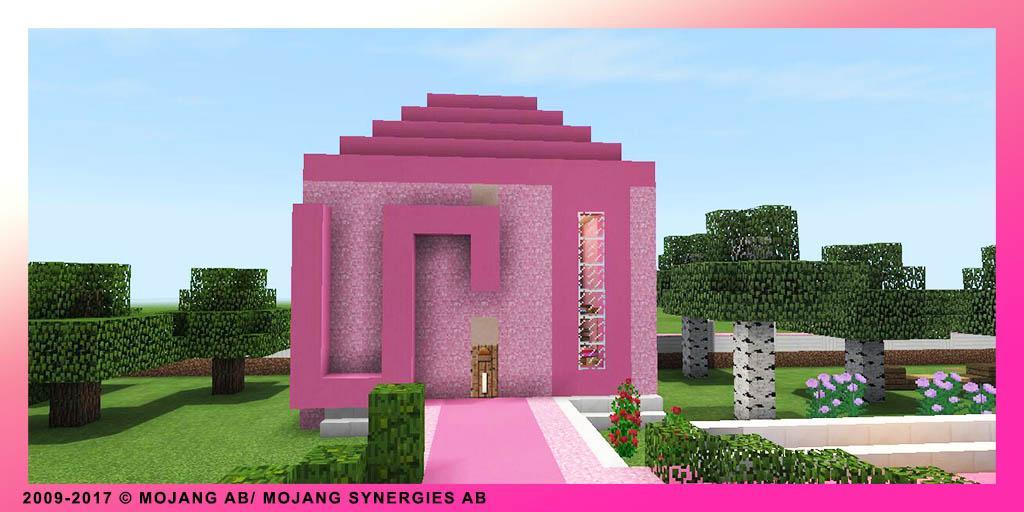 Craft Rose House map for MCPE!