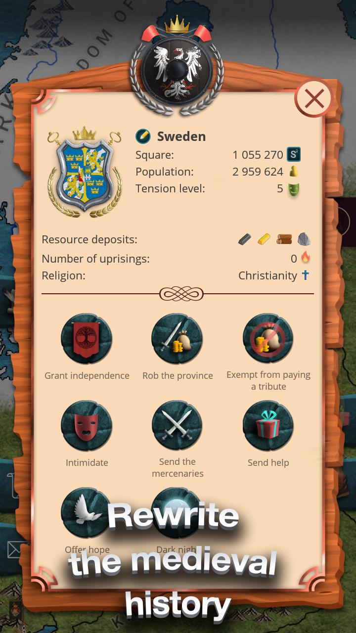 Europe 1784 Military strategy