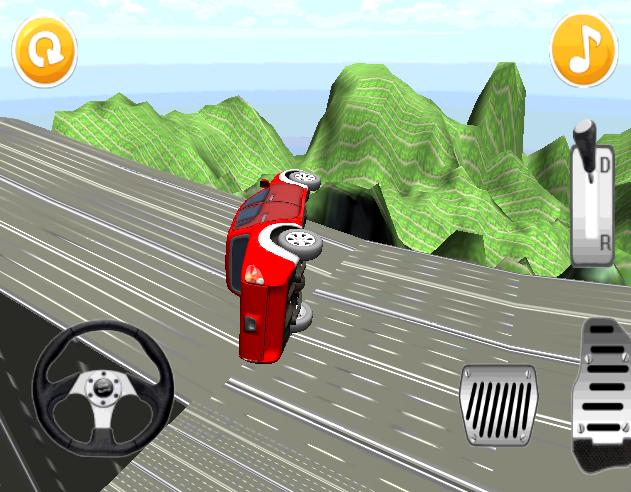 Hill Climb Racing : Red Car