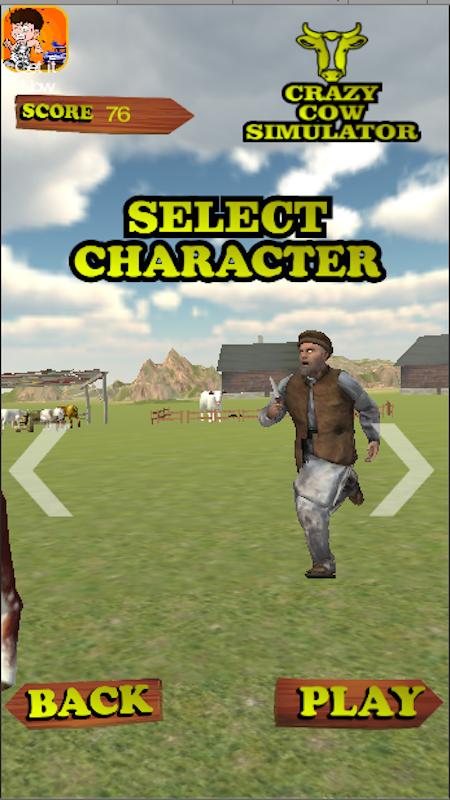 Crazy Cow Simulator 3D