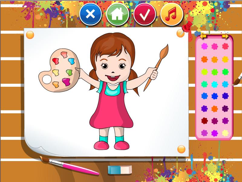 Baby Pages Coloring Games