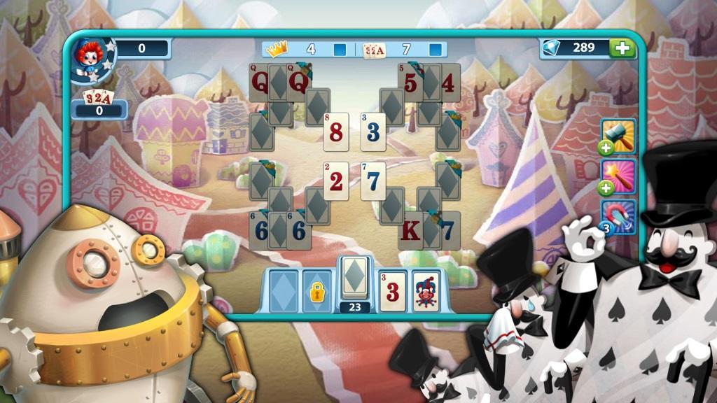 Tripeak scape: Free Play Solitaire Card Game
