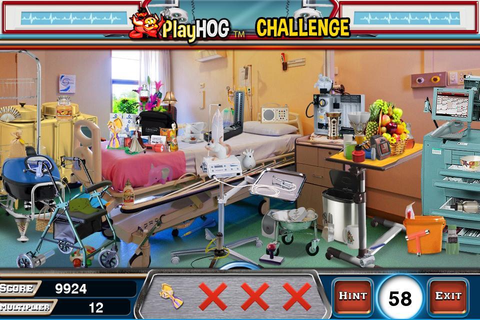 Challenge #150 Hospital Mania II New Hidden Object