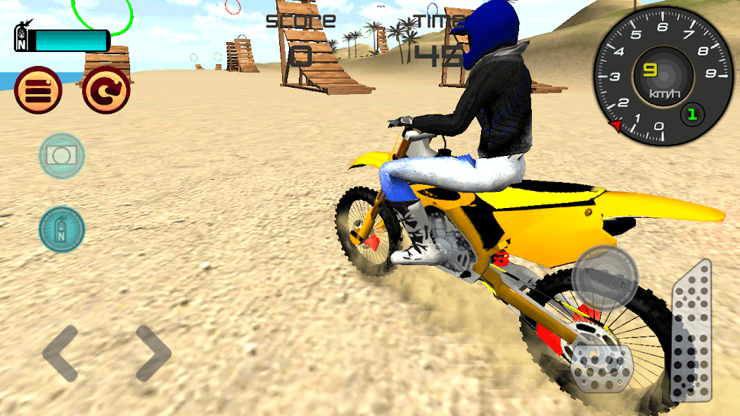 Motocross Beach Jumping 3D